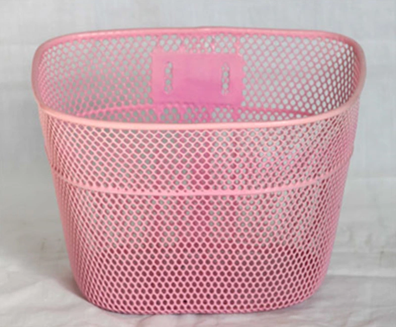 Brand New Steel Mesh Basket for Bicycle with Color Fitting Parts