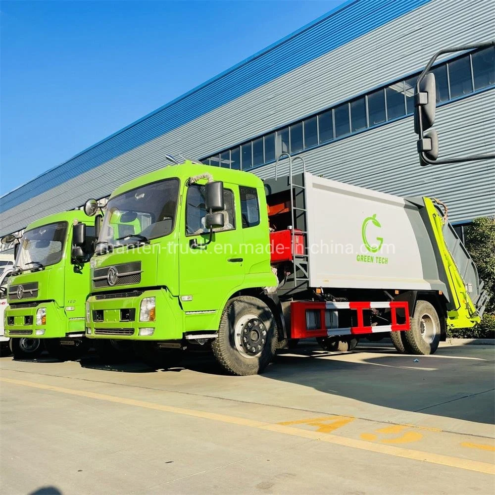 Rhd Dongfeng 8M3 9M3 10m3 12m3 compacteur à déchets, la collecte des ordures le Prix du chariot