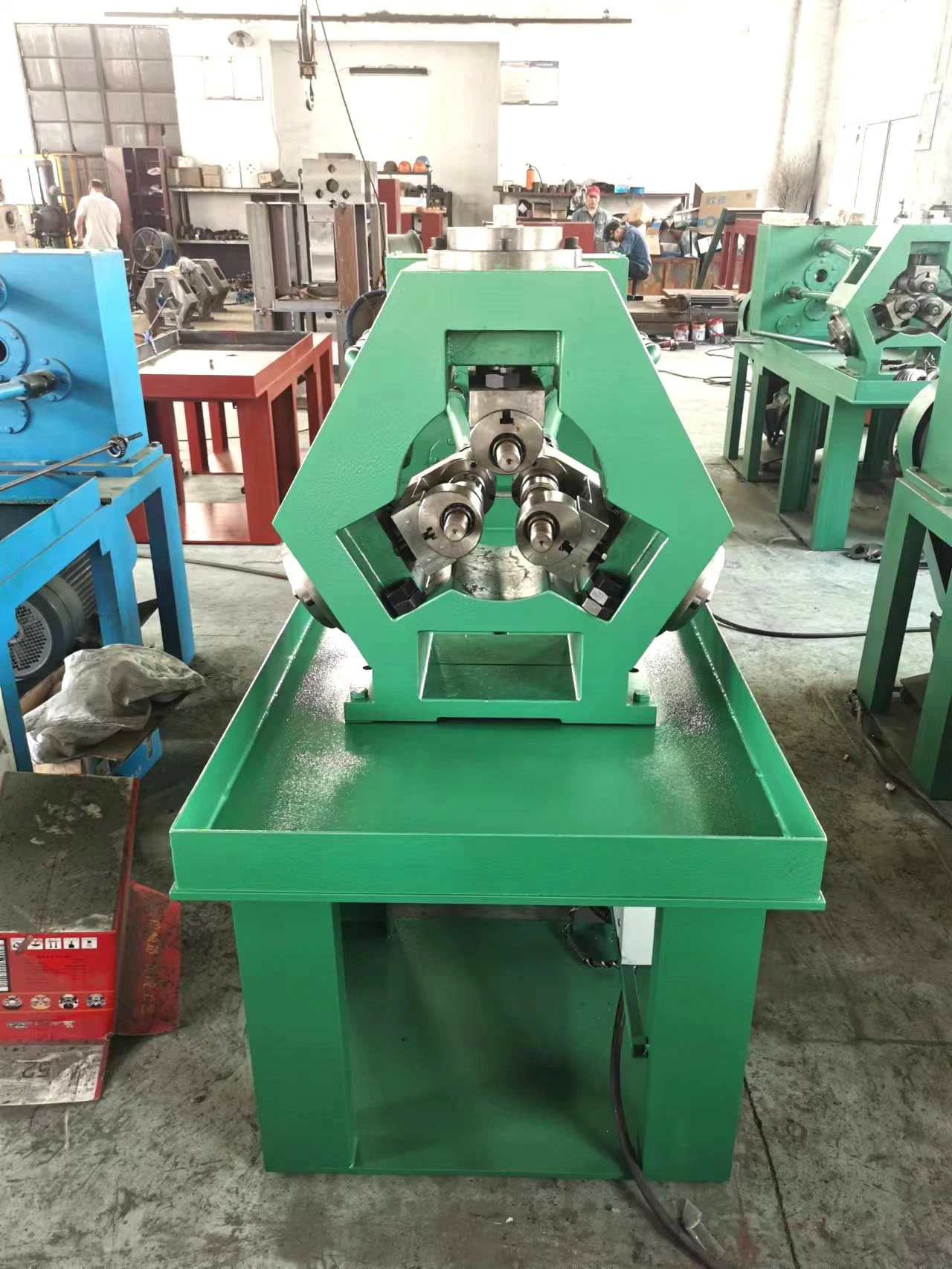 Datang Corrosion Resistant Fin Tube Welding Mill Machine Pipe Roll Forming Machine