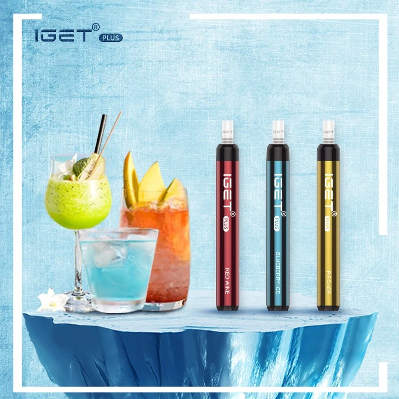 Iget plus 1200 puffs 5% nicotine mesh Coil jetable électronique Cigarette