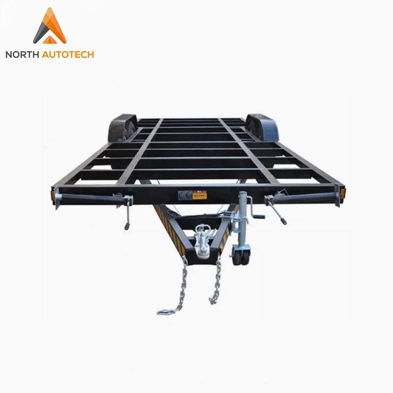 Heavy Duty Customed Mobile Tiny House Chassis Trailer Frame with Standard and Detachable Decks