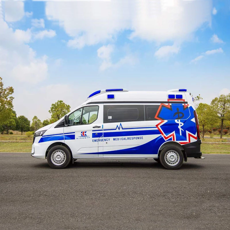 La presión negativa ambulancia Ford con instalaciones completamente equipadas de Ambulancias 120