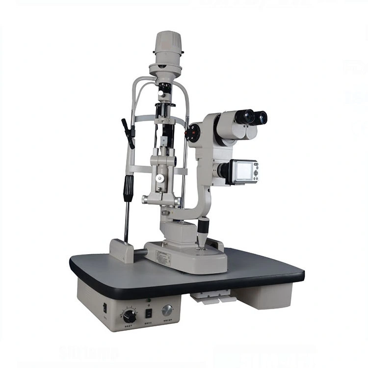 Hospital Medical Equipment Yslxd-4er Mignifications Digital Slit Lamp Microscope with Camera