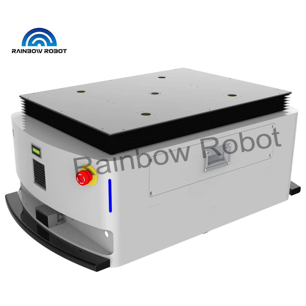 Capacité de charge et transport 500 kg-10 tonnes navigation à l'aide d'une barre de coupe manutention automatique Levage et levage de voitures AGV/AMR pour la logistique d'entreposage