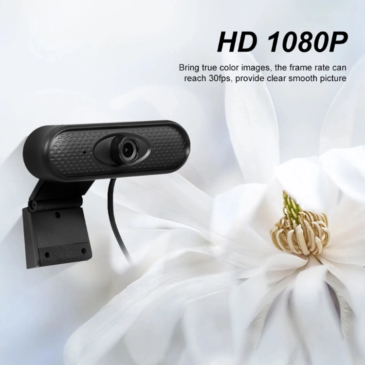 HD 1080P USB Web Camera for PC Mini Camera MOS Built-in LED Flashlight