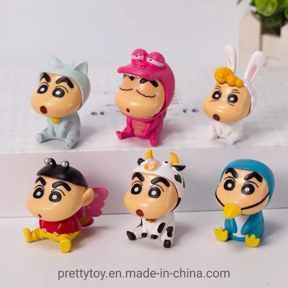 Custom 3D Crayon Small New Promotional Gift Plastic Kid Dolls