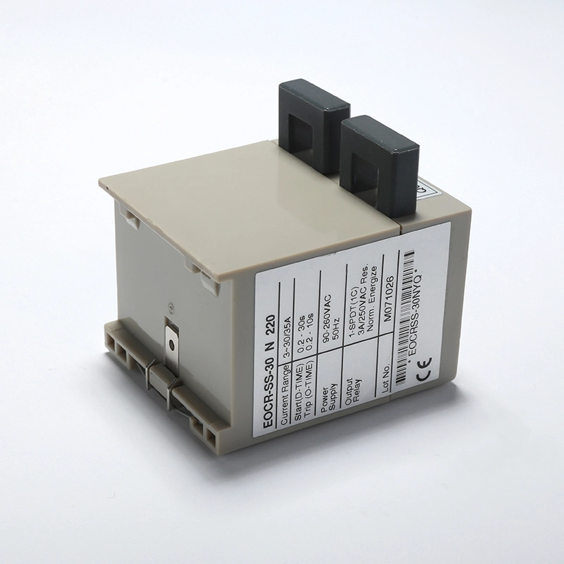 90-260VAC Electronic Digital Overload Overcurrent Phase Loss Protection Relay with Trip Indication LED