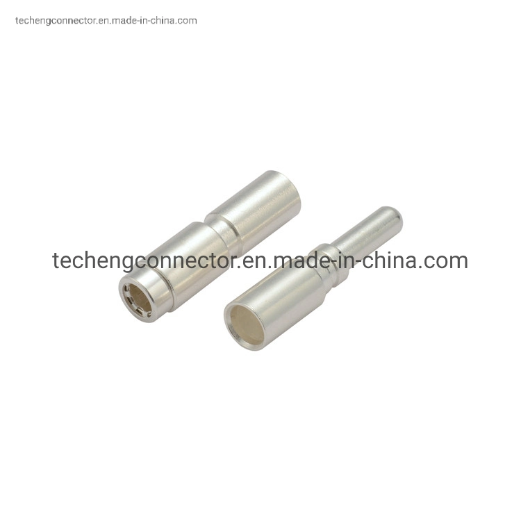 Custom Female and Male Pins for Type 2 Socket for Charging Electric Vehicles