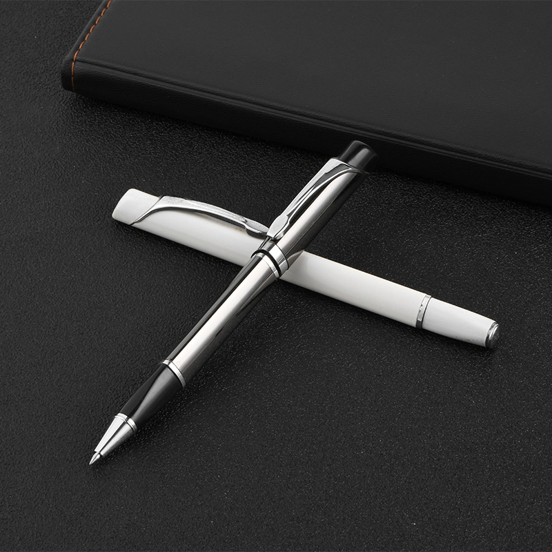 Nouveau métal Triangular Edge stylo écriture logo papeterie impression cadeaux