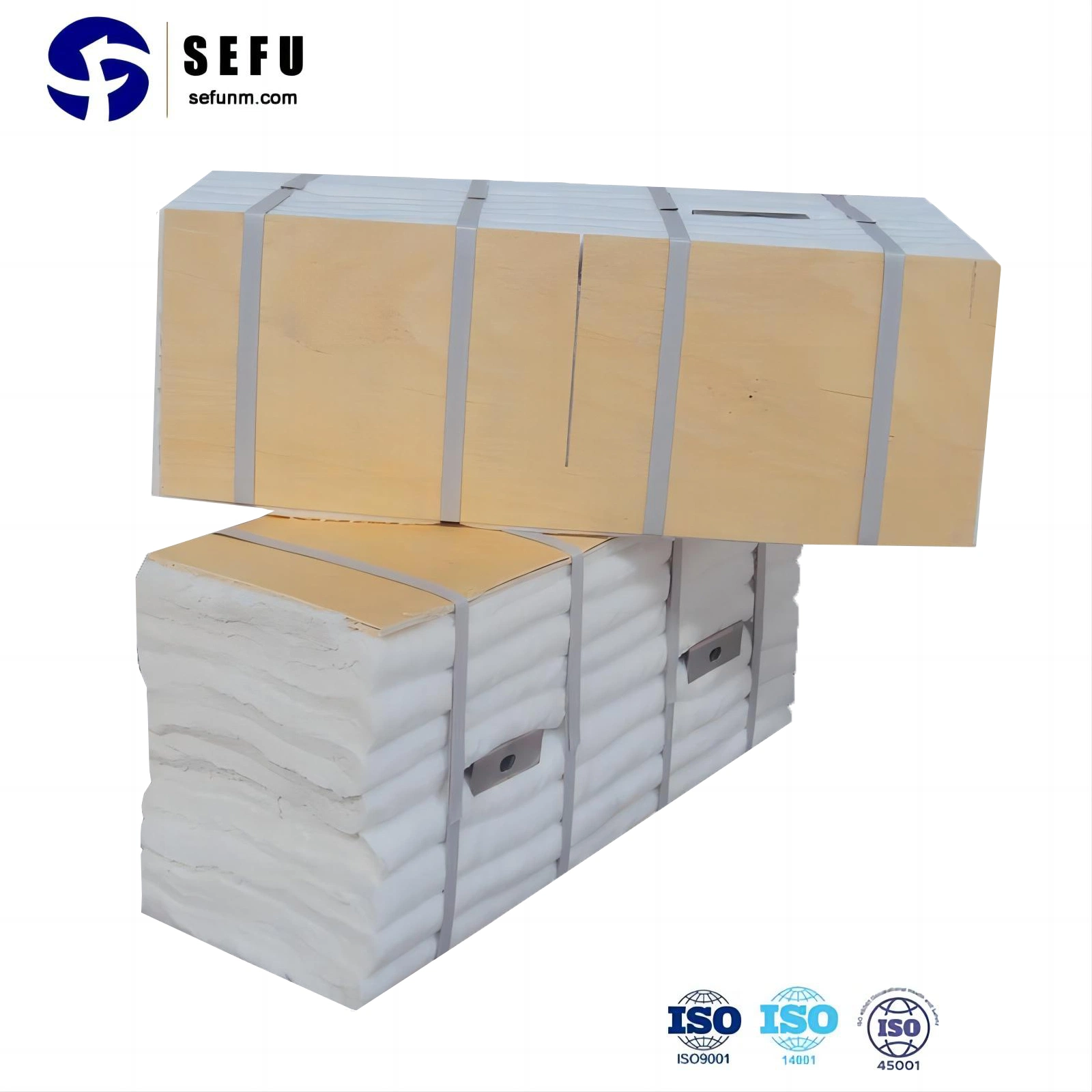 Ceramic Fiber Insulation Supplier 1430 170-250kg/M3 Furnace Thermal Alumina Silicate Modules