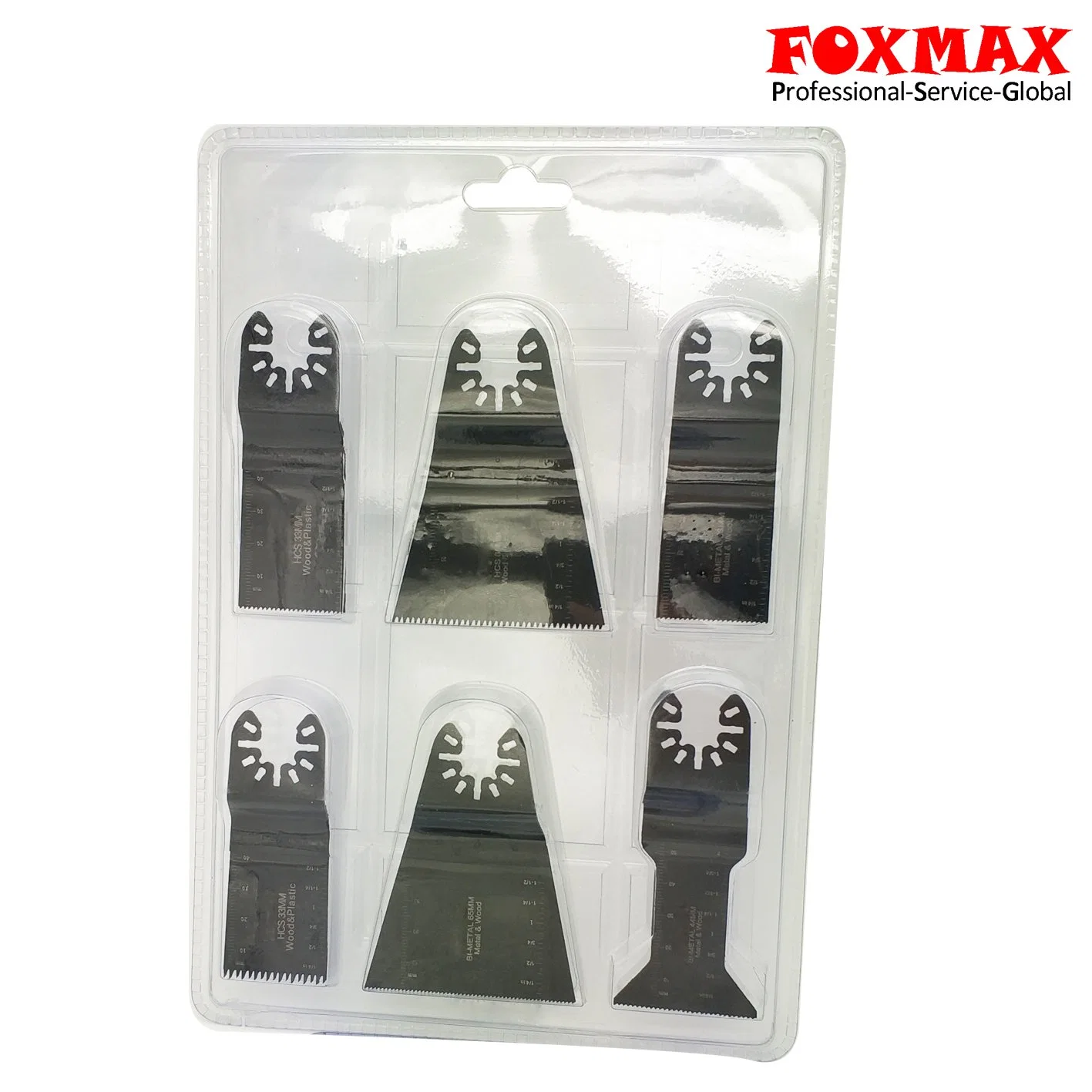 6PCS Set Oscillating Saw Blade for Cutting Wood Pwlastic (FB-21)