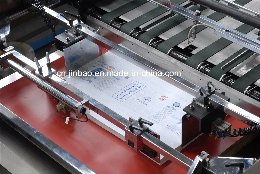 Sistema Non-Stop Cilindro Automática máquina de impressão em serigrafia rotativa (1050x750mm)