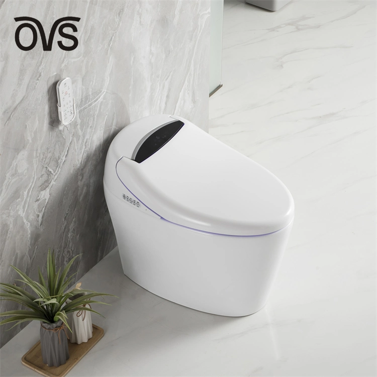 CUPC ETL Auto Sensor Flush Open Electric Badezimmer ein Stück Intelligente WC-Kommode WC-Schüssel Automatische Smart-WC mit Bidet