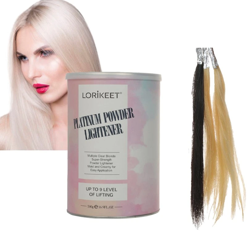 Brown Hair Color Bleach Powder Top Quality No Irritation Dust Free 500g Professional Hair Dye Bleaching Powder