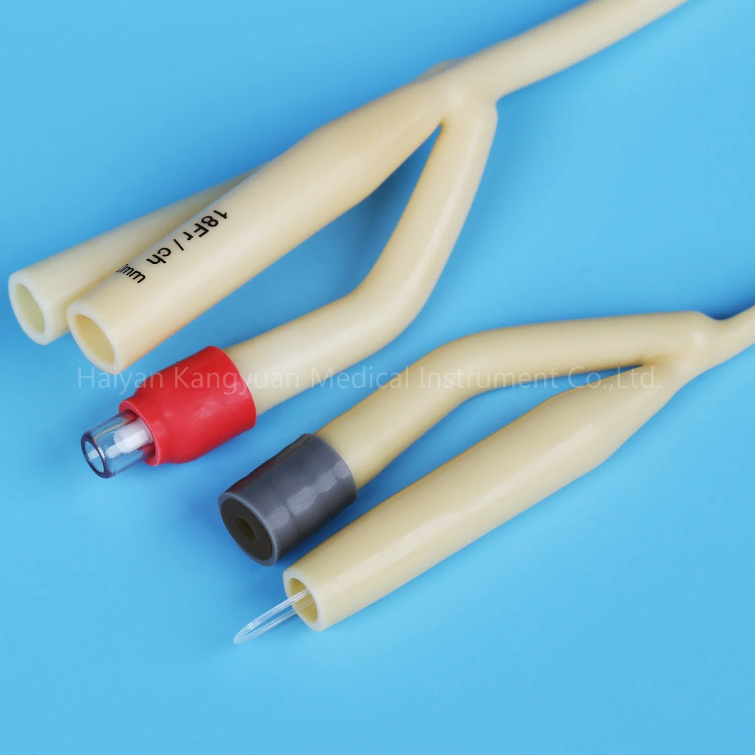 2 Way / 3 Way Silicone Coated Latex Foley Catheter