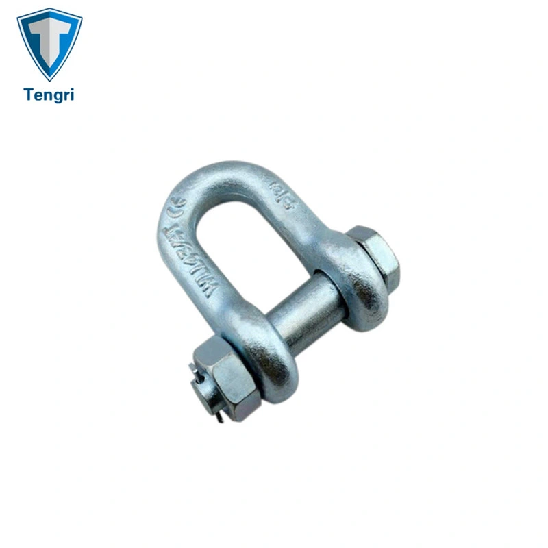 G209 G210 G2130 G2150 U. S. Type Shackles Drop Forged Bolt Type Safety Pin Chain Shackle