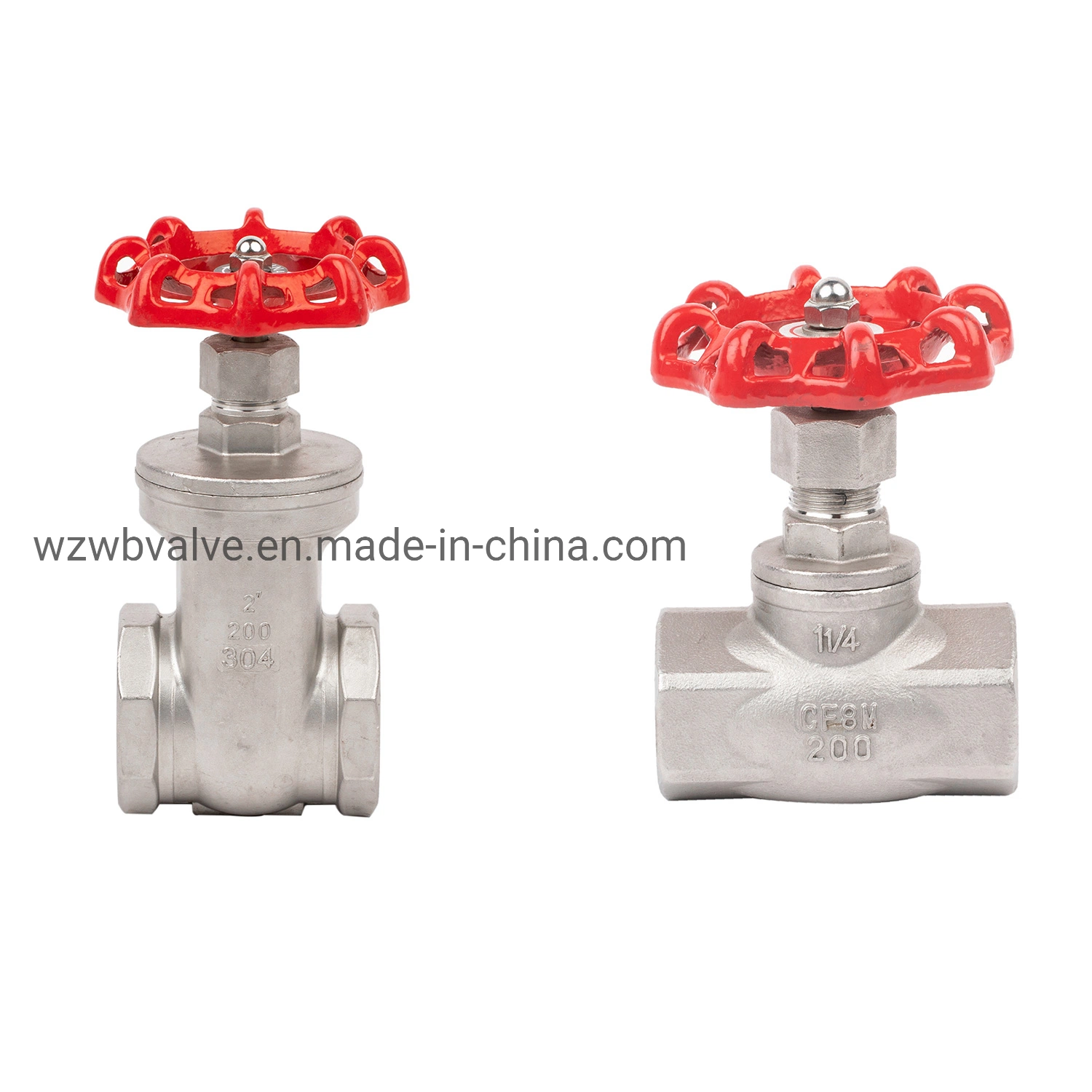 Industrial Inside G Thread Stop Valve Stainless Steel Manual Female Thread Water Globe Valve Stop Valve 200wog