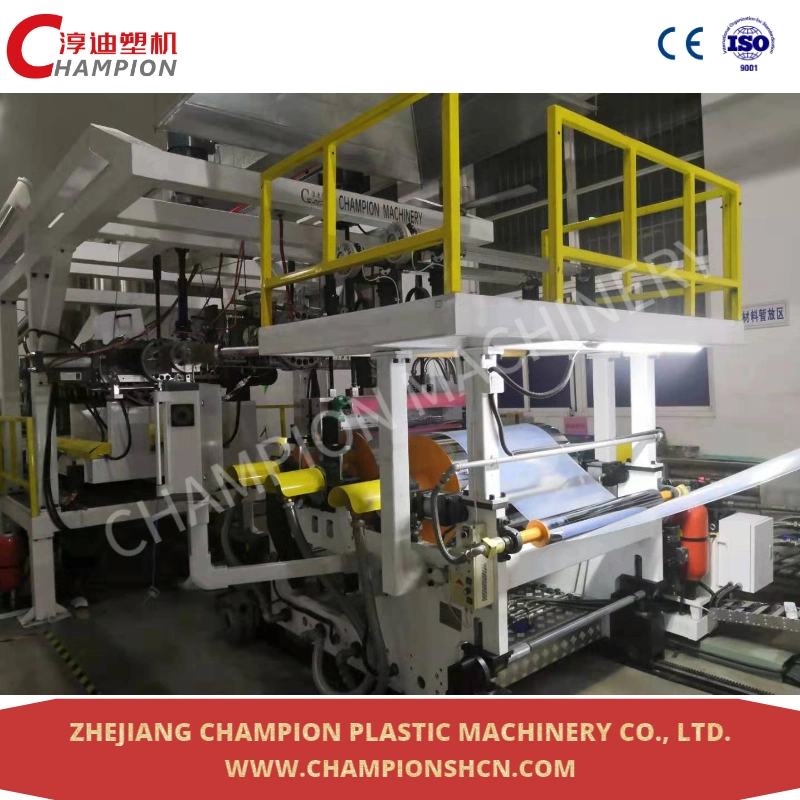 Champion Plastic-PP PS Sheet Extrusion Line Plastic Extruder ABS HIPS Sheet Production Line Thermoforming Food Container Sheet Making Machine