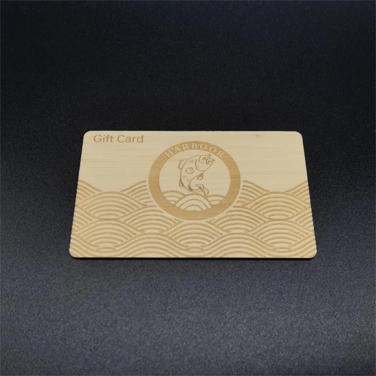 Eco-Friendly Wooden Card Bamboo Ntag 213 NFC Smart Chip RFID Hotel Card