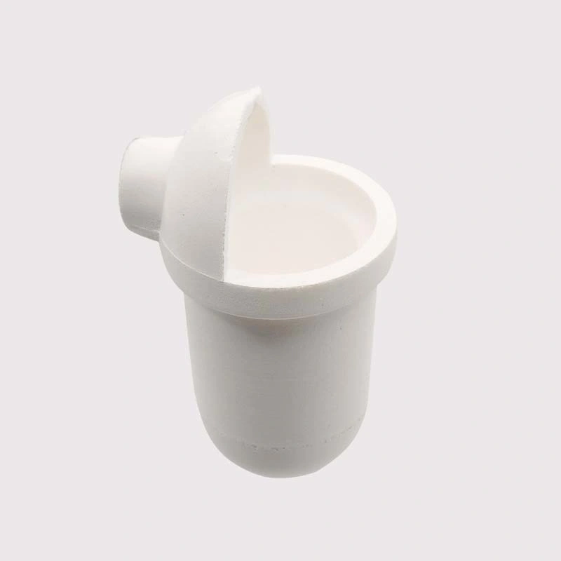 Fused Silica Crucible Dental Lab Hooded Casting Quarz Tiegel Classic Prothesenguss Crucible