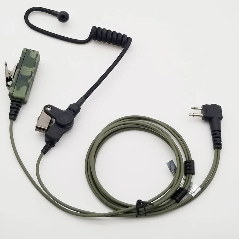 Earpiece with Nylon Acoustic Tube for Kinds of Walkie Talkies