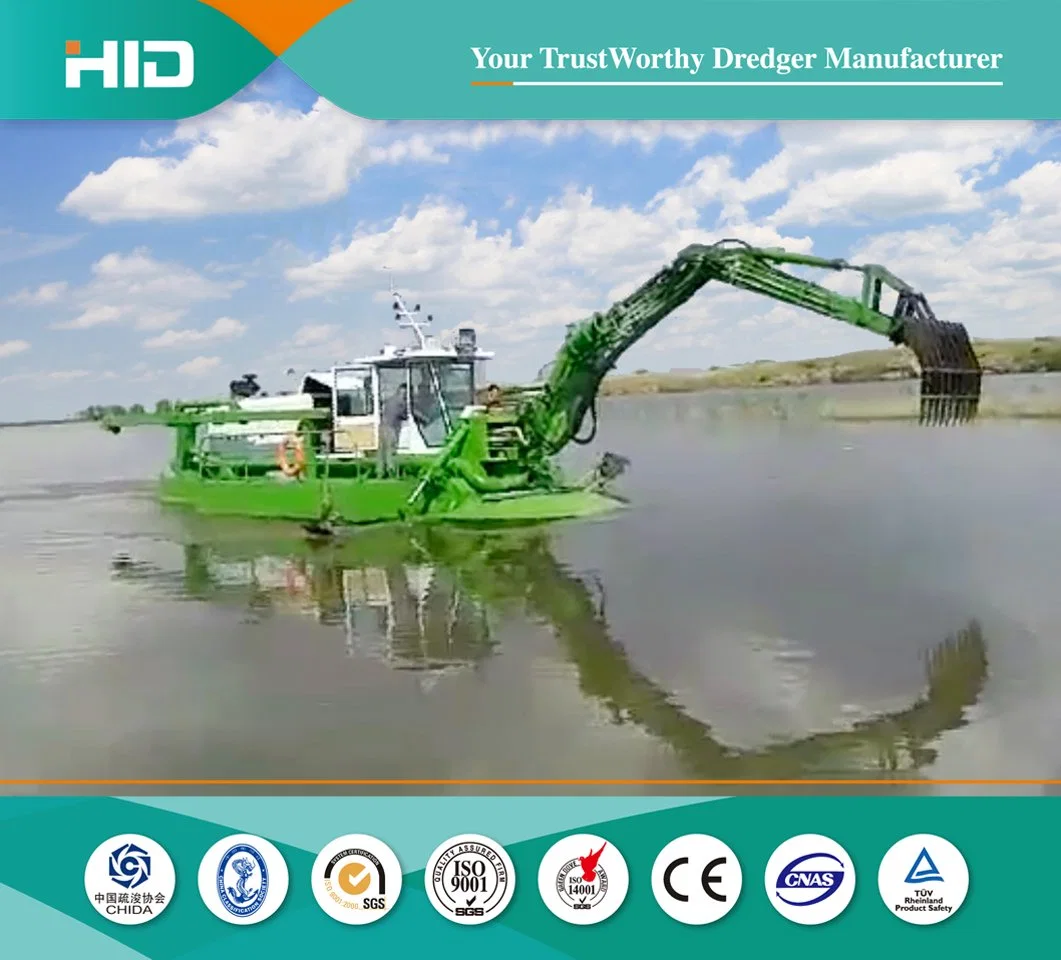 HID Clay Emperor Amphibious Multipurpose Machine for Preventing Floods/Cleaning Industrial Ponds/Dredging/Sand Washing