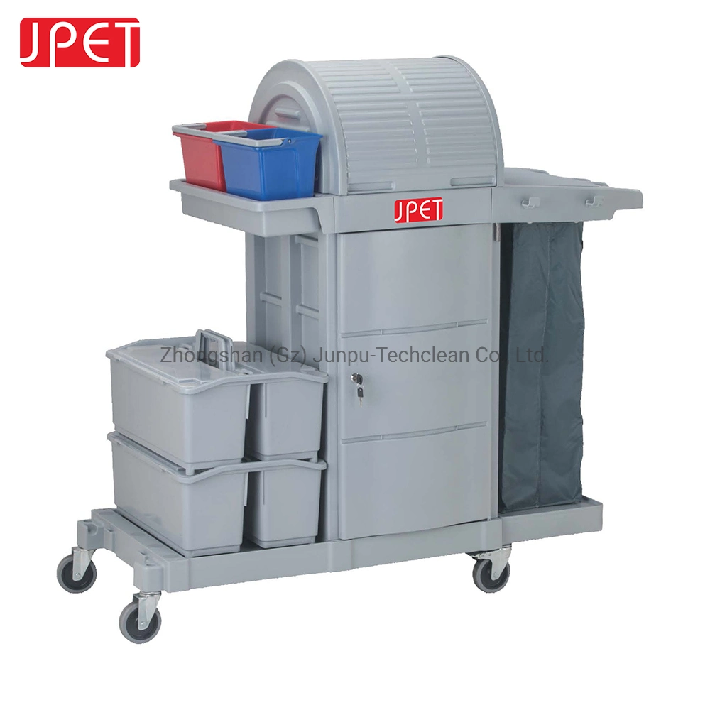 Multifunction Cleaning Service Trolley Cart for Hospital