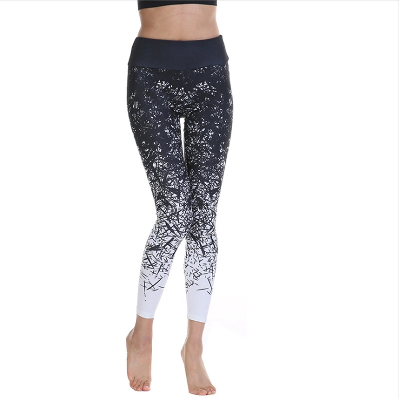 Women&prime; S Leggings High Waist Fitness High Stretch Sportswear