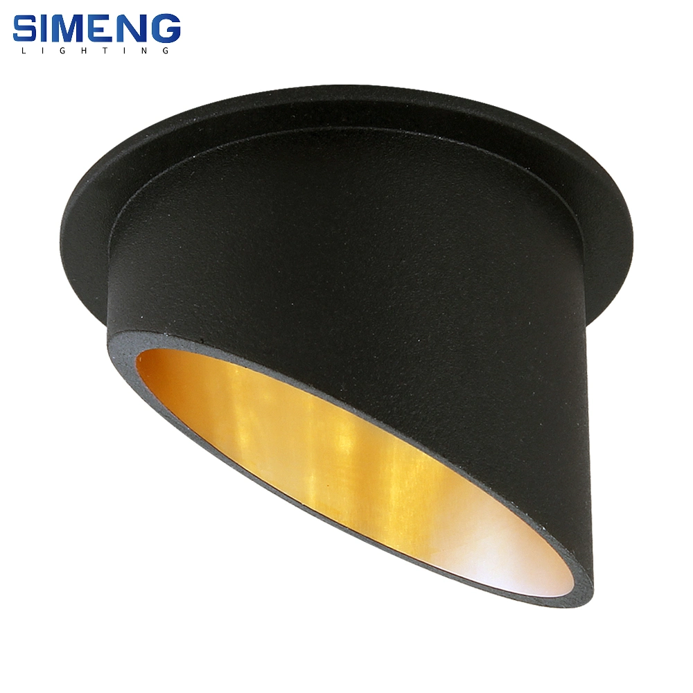 Customization Aluminum Sand Black & Sand White Indoor Commercial Interior Spotlight Downlight