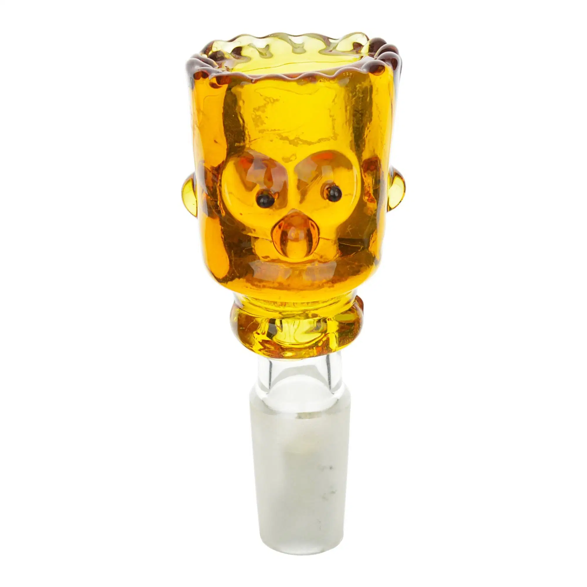 Glass Accessory Peak with Unique Heavy Glass Replacement Part for Smoking DAB Bart Bowl
