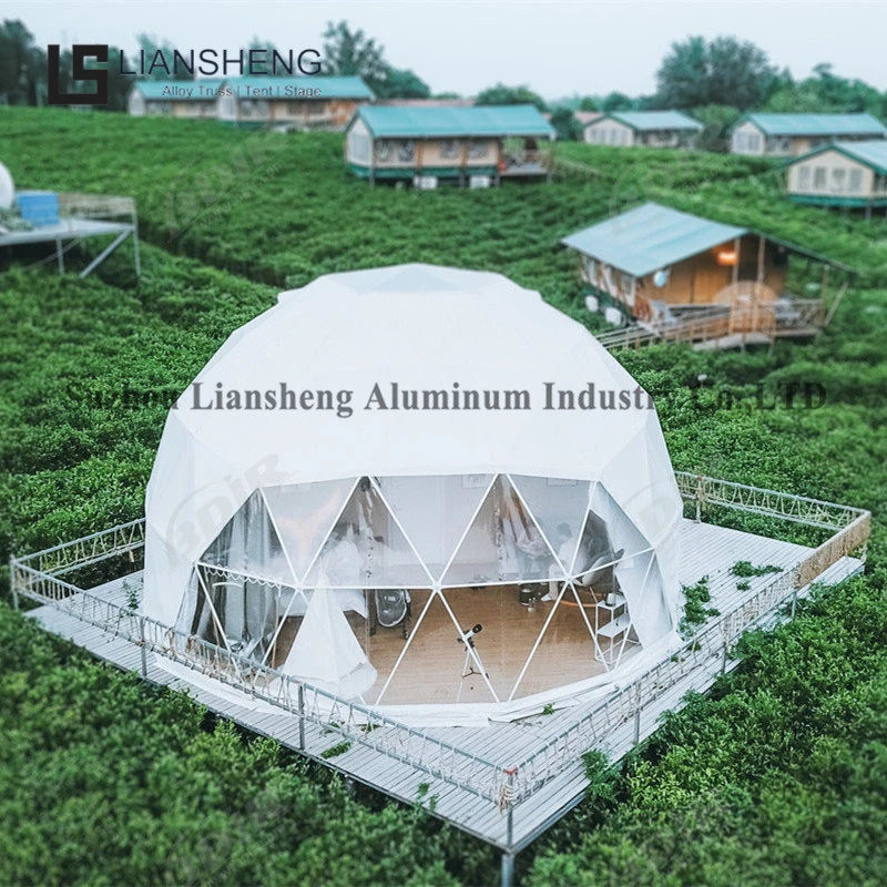 15м диаметром иглу больших геодезических купол палатка дом на свежем воздухе