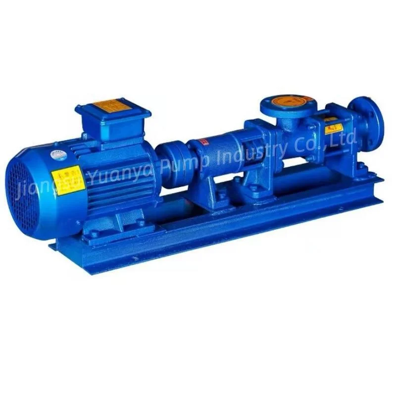 Hydraulic Portable Sewage Screw Pump