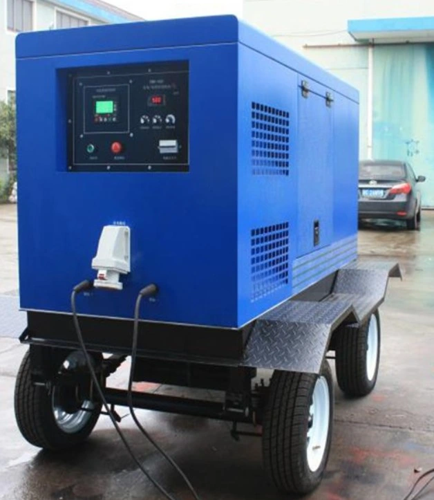 180A 300A 400A 500A Trailer Single Dual Diesel Engine Welding Generator Machine