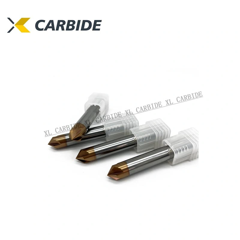 HRC55 Tungsten Carbide Chamfer Drill for Deburring and Drilling