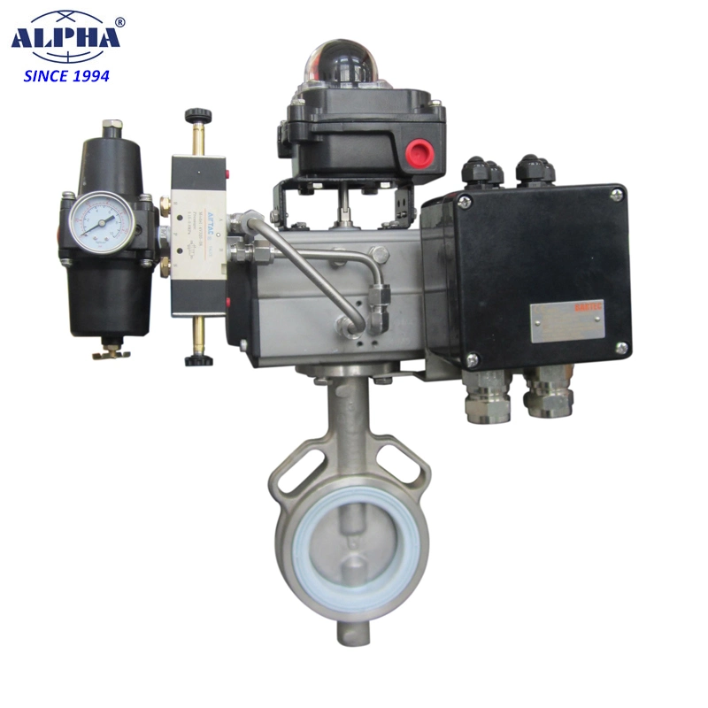 Alpha C negro de acción simple RT435 K12 Valveactuator