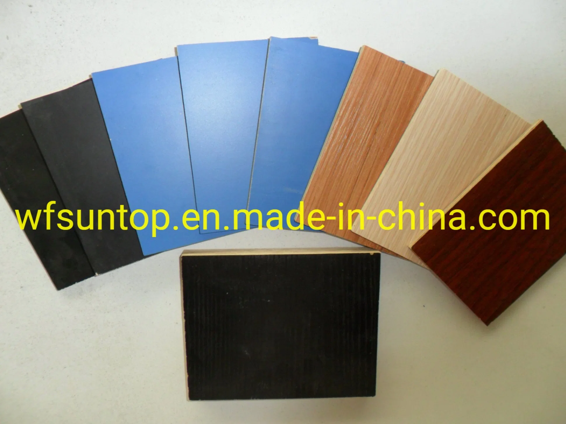 1220X2440X18mm E1 Grade Laminated Both Sides Melamine Particle Board for Furniture