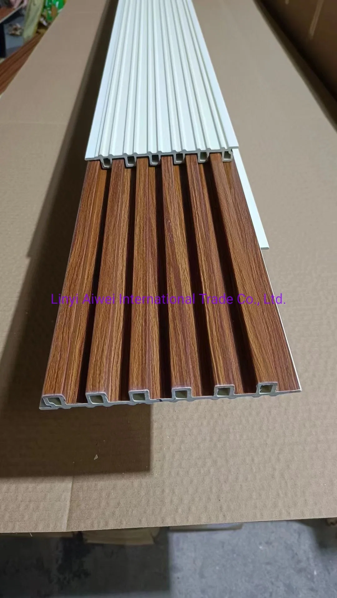 Materials Fiber Wood Decor WPC Wall Panel for Indoor Decoration