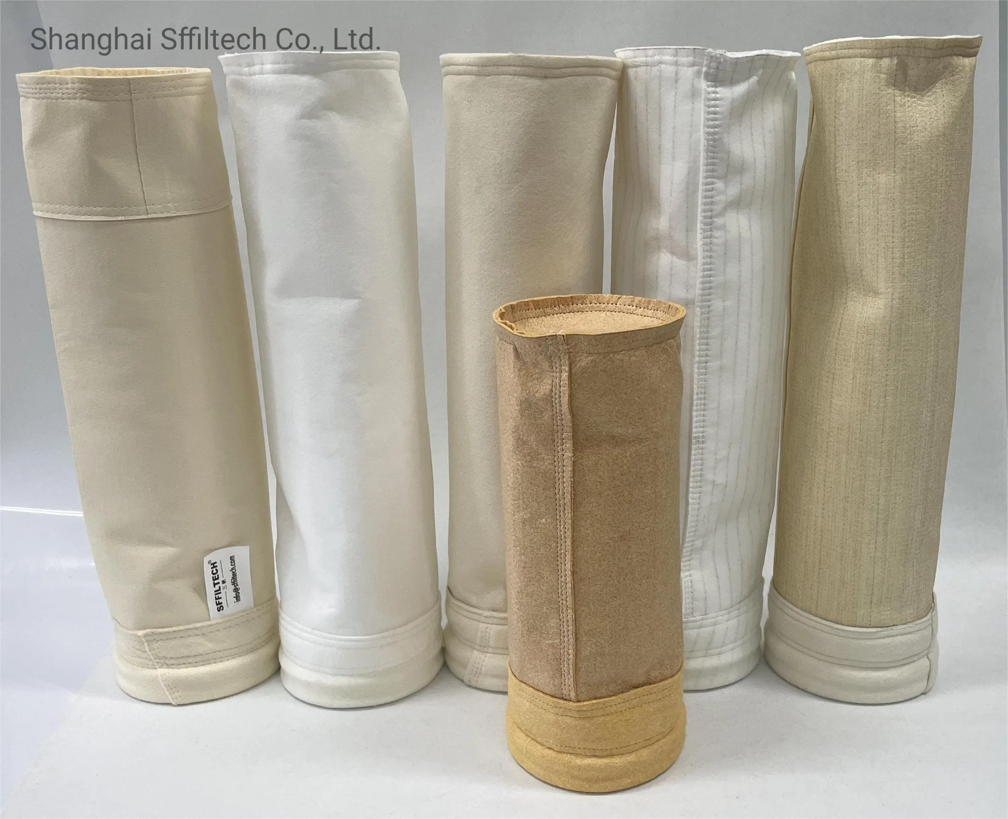 PE P84 PTFE Fms Nomex Fiberglass Dust Filter Bag/Filter Sock /Filter Sleeve