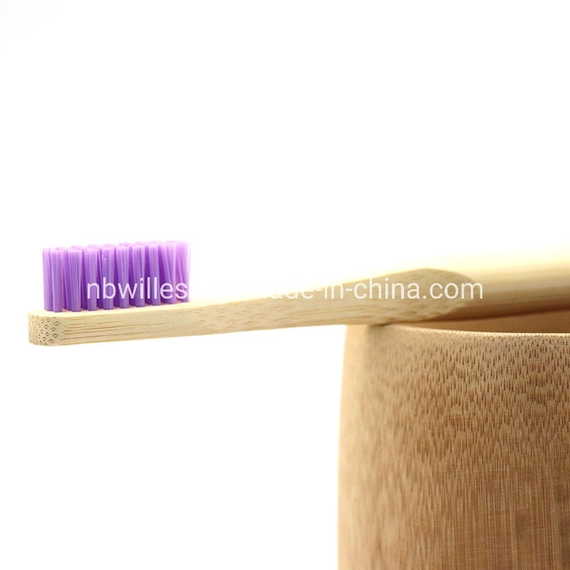 Personal Care Tooth Brush Biodegradable Adult Bamboo Toothbrush