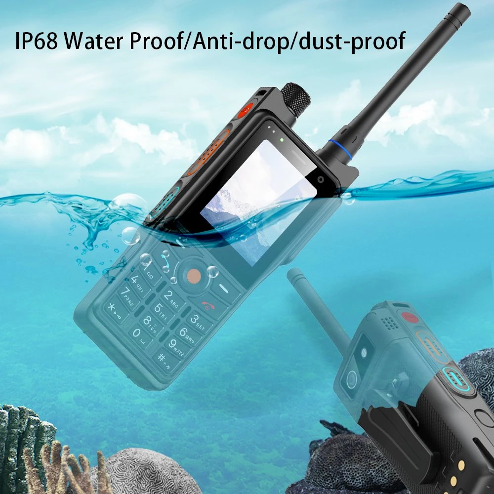 Long Distance 2500mAh Battery 4G Android Mobile Walkie Talkie Rugged Two Way Radio