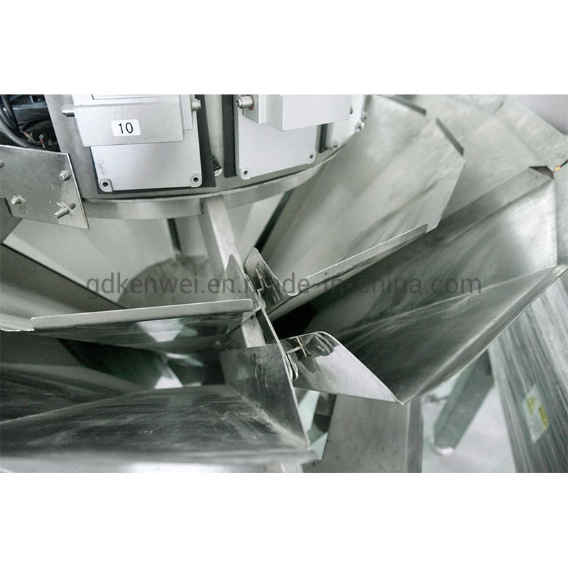 18 Head Weigher Packing Machine with High Speed Hoppers