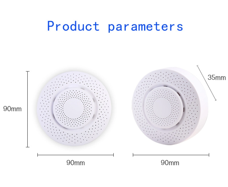 Tuya Zigbee Smart Air Box CO2 Sensor Formaldehyde Voc Temperature Humidity Sensor