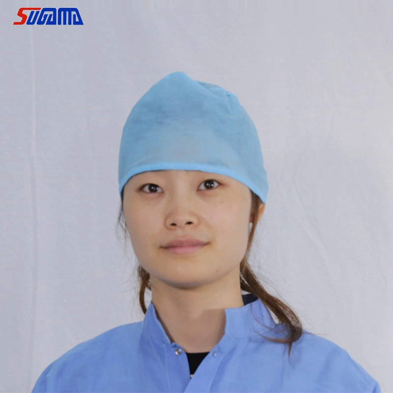 Cheap Price Disposable Surgical Surgeon Doctor Nonwoven Cap