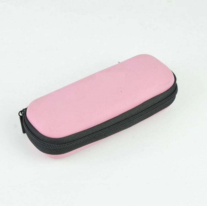 Retângulo Rosa de protecção portátil de armazenamento EVA para instrumentos médicos estetoscópio com malha interna no bolso