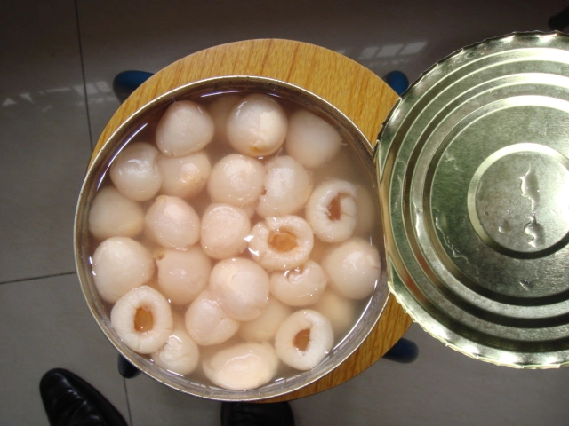 Health Food Canned Fruit Canned Whole Lychee in Syrup Cheap Price