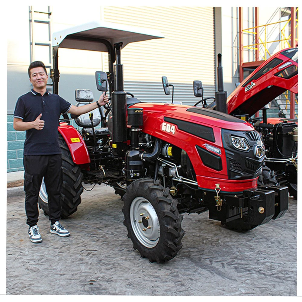 35HP 30HP 40HP 50HP 60HP Compact Farming Equipment Agricultural Small Tractors Mini 4X4 4WD Agricol Agriculture Farm Tractor