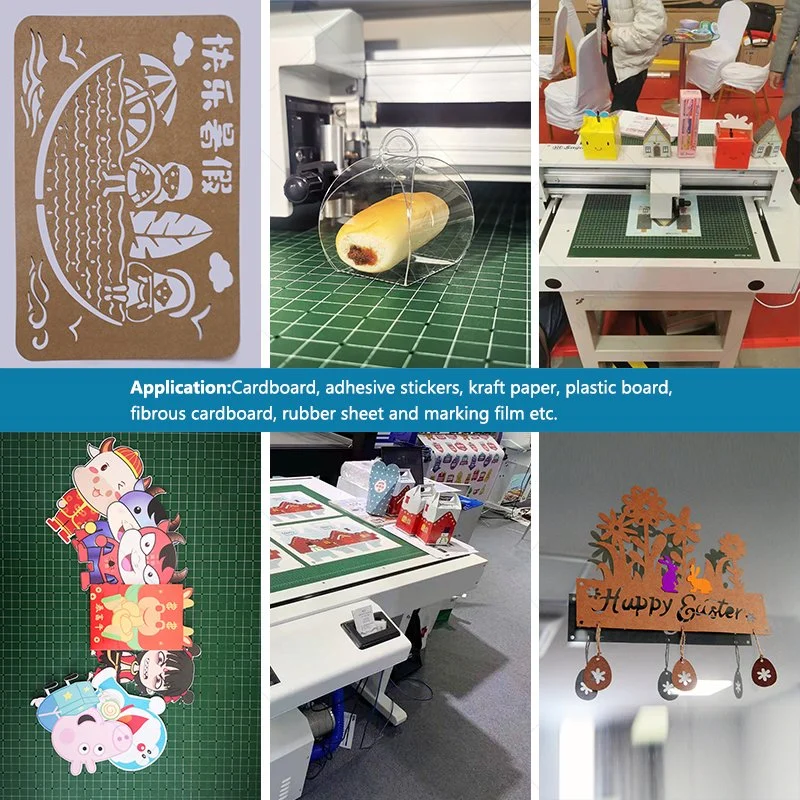 Optical Sensor Economical Digital High-Performance Servo Flatbed Paper Cutter Die Cutting Plotter