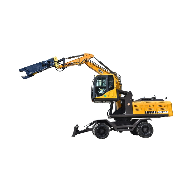 Jg Direct Selling Jg150s Car Crusher Machine Excavator Hydraulic Shear Demolition of Car Steel