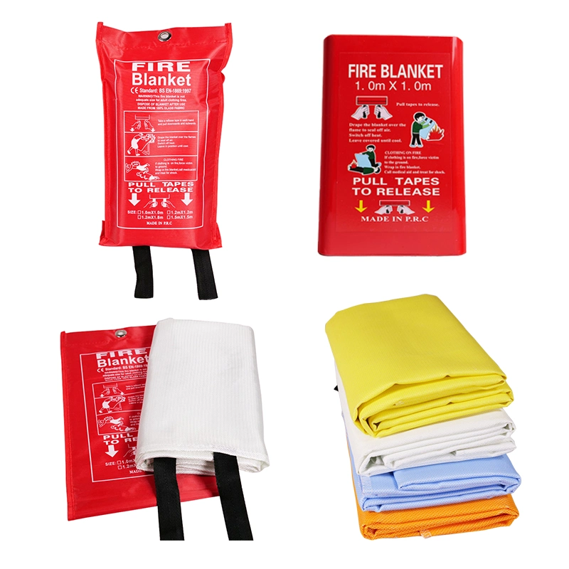 Kitchen Car Heat Resisting Emergency Fiberglass Fire Blanket