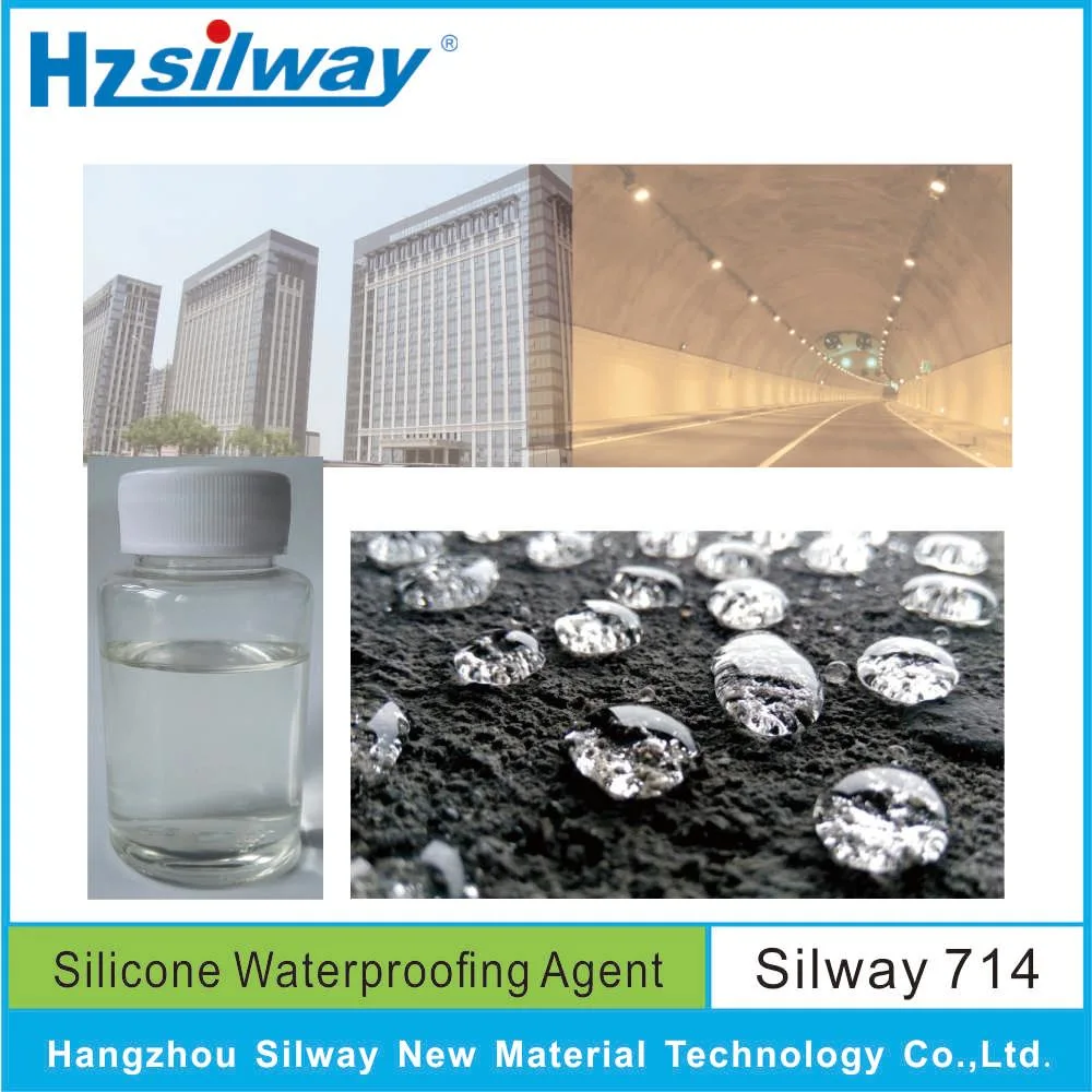 Silway 714 Nº CAS 31795-24-1 de bromuro de potasio de las materias primas químicas Siliconate uso como agente de silicona resistente al agua repelente al agua